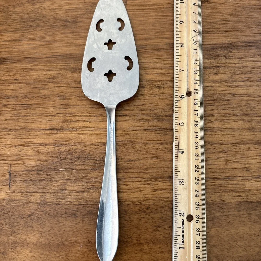 Mar-Crest MCF1 Starburst Stainless Pie Server Atomic MCM 10